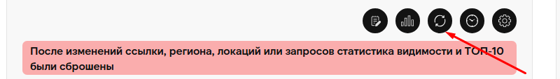 Обновление данных после изменений