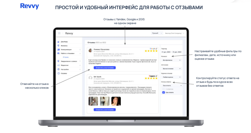 Сервис Revvy