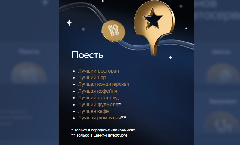 категория "поесть" 2гис