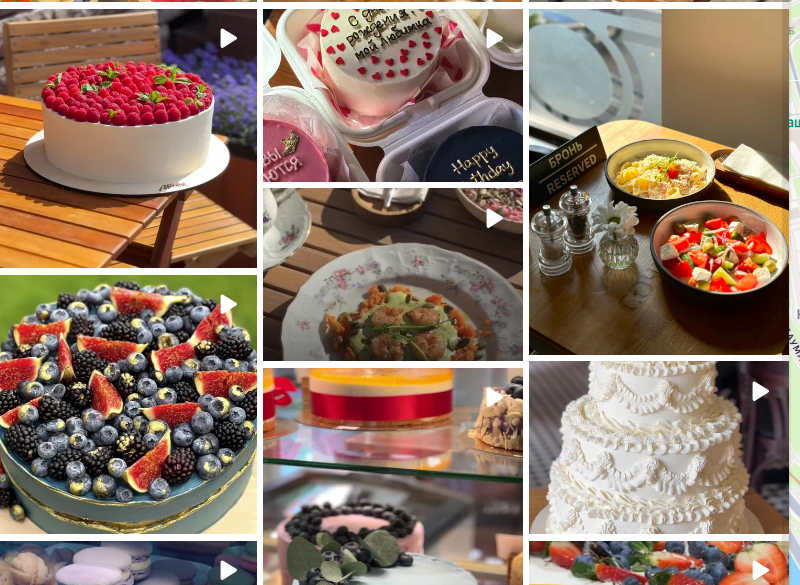 фото тортов